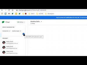 How to Create a Google Group Chat