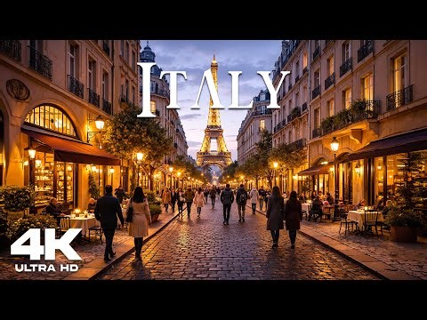 Italy 8K | Silent Alpine Winter – Snowy Dolomite Villages, Frozen Valleys & Warm Lights