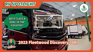 🏆 Discover the ultimate luxury RV experience with the 2023 Fleetwood Discovery 38K! This Class A Diesel RV is a true gem, offering top-tier amenities and impeccable craftsmanship. ✨ Key Features: - Spacious floorplan with a bath-and-a-half design, king-size bed, and massive living area - Home-like comforts: full-size refrigerator, induction cooktop, stackable washer/dryer, electric fireplace, and large LED TVs - Aquahot Hydronic Heating and Hot Water - Heated Ceramic Tile Floors - Industry-Lead