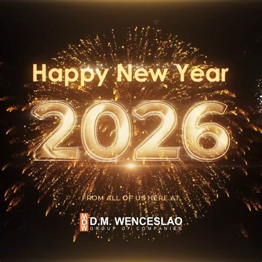 D.M. Wenceslao Group has reached new heights in 2025, and that is made possible by our dedicated employees whose passion and commitment remains the anchor of our continued growth. Here’s to another year of dreaming big, moving with intention, and winning as one. Happy New Year! #DMWCelebrates #NewYear | DM Wenceslao Group