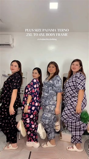 Chub n’ Chic Clothing | Restock of our plus size pajama terno, get yours now! 🛒 #plussize #chubnchicclothing #pajamaterno #sleepwear #plussizefashion | Instagram