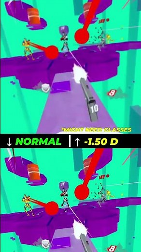 Nearsighted (Myopia) In The Meta Quest 2 and VR? #shorts