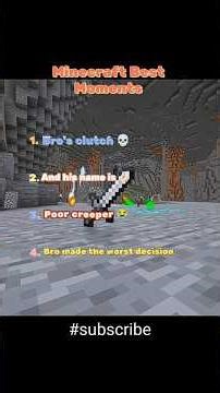 Minecraft Best Moments