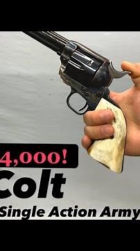 UNBOXING a $4,000 Colt Single Action Army 💰| Colt SAA IN .45LC
