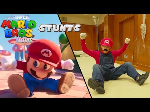 Stunts From Super Mario Movie In Real Life