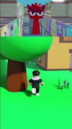 Pyramixed Regretful Raddy - 3D Sprunki RP And Animations [ROBLOX]