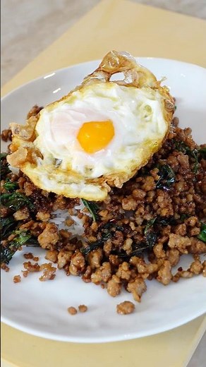 Authentic Pad Kra Pao (No Sugar/Dark Soy) | Thai Comfort Classics