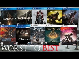 Ranking EVERY Modern From Software Game WORST TO BEST (Soulsborne, Armored Core 6, Metal Wolf Chaos)