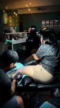 Native American Woman with Tiger Headdress / Aztec Warrior | To be continued… #goodvibes #tattoofun