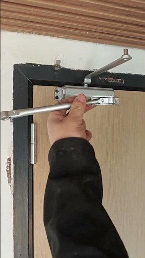 Simple door closer installation tutorial #DoorCloser #Installation #WoodDoor #FollowCraftsmen