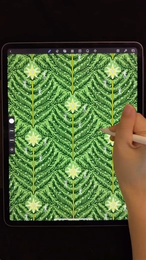 FashionDraw | “PatternDraw by Fashionary” create seamless repeating patterns right on your iPad & iPhone. Sketch, paint, and perfect your designs in one... | Instagram