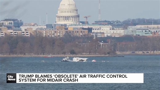 Trump blames ‘obsolete’ air traffic control system for midair crash