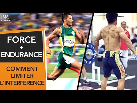 MUSCULATION et CARDIO : Quand, Comment ? Effet d'interférence entraînement combiné Force Endurance