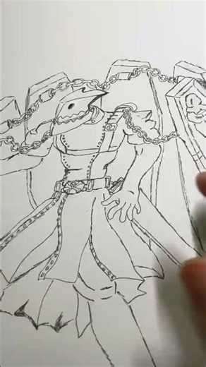 #drawing #aprendiendoadibujar #thanatos #persona3 #persona3reload #shorts