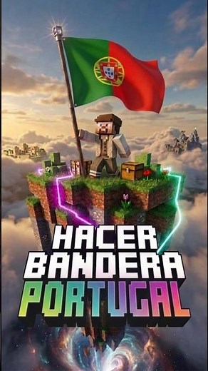 🇵🇹 Cómo Hacer la Bandera de Portugal en Minecraft