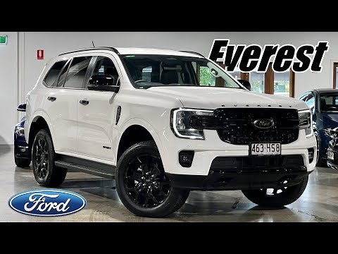 2026 Ford Everest Titanium 4x4 Review - White Color | in-depth Walk-around