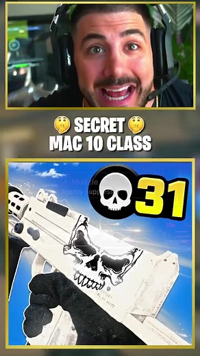 You GOTTA try my new *SECRET* Mac 10 class 👀#nickmercs #warzone #twitch #foryou #cod