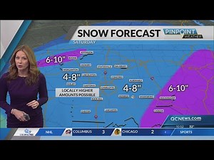 How much snow is the Charlotte area getting, and how long is it lasting?