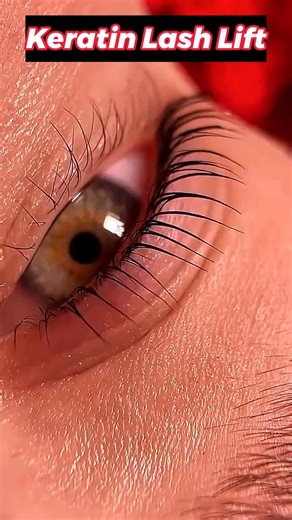 Keratin Lash Lift: Water-Friendly Glow