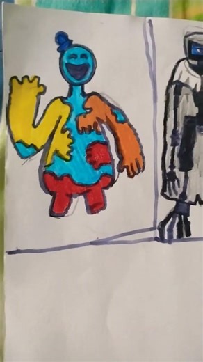 mis dibujos de popi playtime