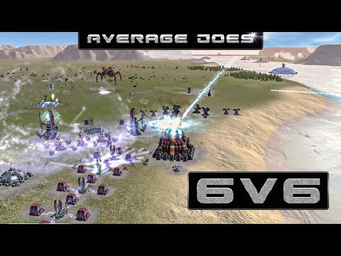 Supreme Commander - FAF Cast 424 - Custom 6v6 on Dual Gap Adaptive