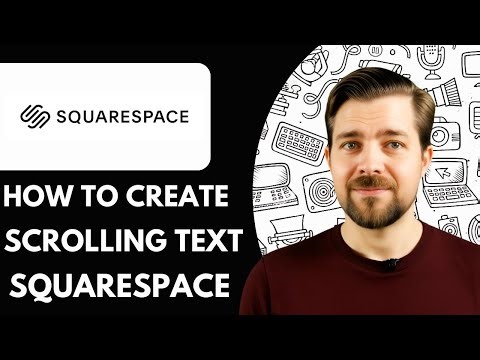 How to Create Scrolling Text in Squarespace - 2025 (Simple Tutorial)