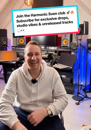 Join the Harmonic Sven club 🚀🔥 Subscribe for exclusive drops, studio vibes & unreleased tracks 🎧👀 #harmonicsven #exclusivecontent #djproducer #newmusic #technotok