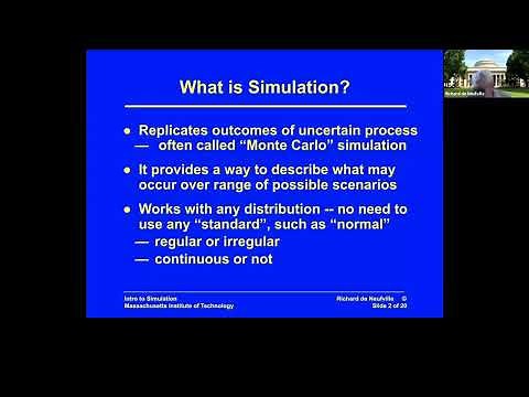 Unit 5: Mechanics of Simulation, Video 1: Concept—What Is Needed