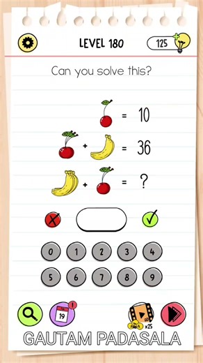 Brain Test AS - Level 180