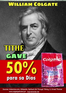 742K views · 39K reactions | GANSI or GINANSYA kung muhatag ka ug dako para sa Ginoo? Kini isa ka Tinood nga Storya sa life ni William Colgate. #tithes #givingback #love #cheerfulgiver #God #bible #Jesus #offering #colgate #toothpaste | The TRUTH Bible Program | Facebook