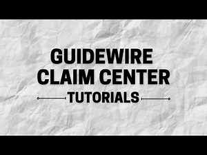Guidewire ClaimCenter Training | Guidewire ClaimCenter Tutorial | Guidewire Training