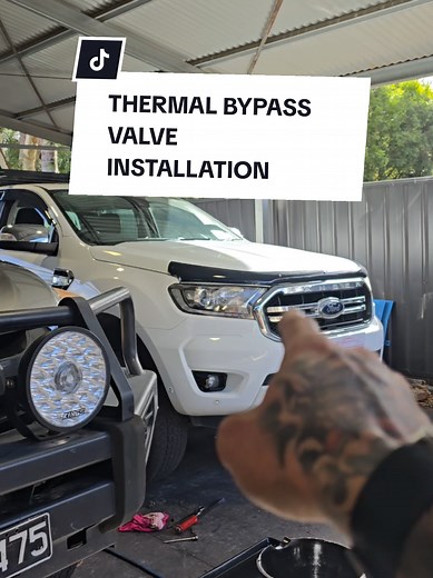 Installing a Thermal Bypass Valve in 6R80 Ford Ranger