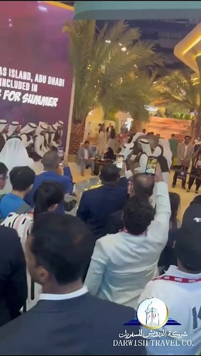 Our Tours Manager, Mr. Khaldoun Haddad, and Our Operations Manager, Mr. Mohd Naeem Bashir, @ArabianTravelMarket2023 | Darwish Travel Company