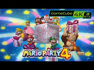 Mario Party 4 / RTX 3090 4K / GameCube emulator Dolphin