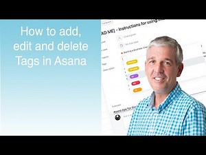 How to Add, Edit and Delete Tags in Asana