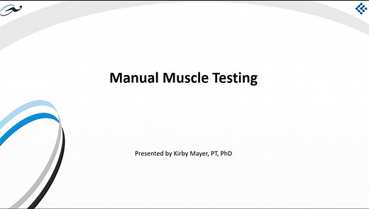 徒手肌力检查（Manual Muscle Testing, MMT）