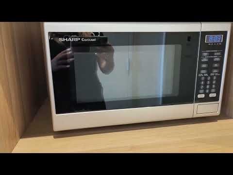 Sharp Countertop Microwave Review | 1000W Carousel Microwave (1.1 Cu Ft)