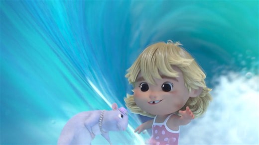 英语启蒙《宝贝垃圾车 汉克和垃圾车 TrashTruck》 第一季 第四集 Olive Surfs