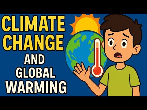 Climate Change and Global Warming Explained for Kids 🌍 | Easy & Fun Learning!