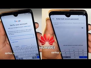 Quitar cuenta google a cualquier huawei! Nuevo Metodo! 2019 - 100% Efectivo