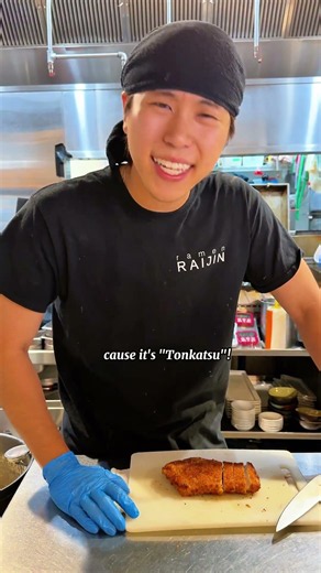 Do you know the difference between Tonkatsu and Tonkotsu? 🍜🤔#ramen #ramenraijin #torontoramen