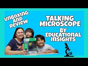 UNBOXING OUR TALKING MICROSCOPE BY EDUCATIONAL INSIGHTS || GEOSAFARI JR TALKING MICROSCOPE