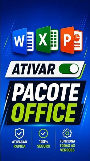 COMO RESOLVER A FALHA NA ATIVAÇÃO DO PRODUTO MICROSOFT OFFICE, WORD, EXCEL E POWERPOINT