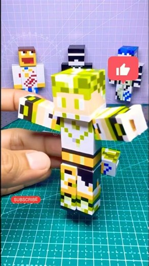 Papercraft Minecraft episode 50 #shortsfeed