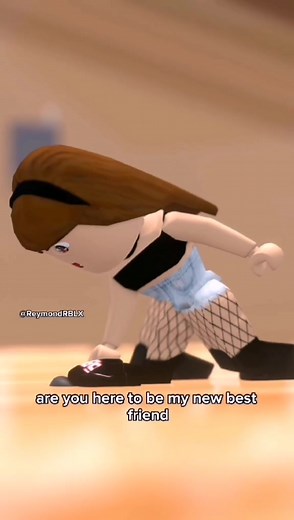 Cute Jenna Doll Meets Guest in Roblox Animation