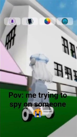 Le me trying to spy on someone 😭 #spy #roblox #brookhaven