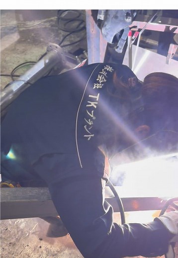 TKプラントでのTIG溶接の専門技術