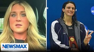 61K views · 2.7K reactions | "They're willing to lie and say that this person was the most impressive, bravest, most courageous female swimmer in history." Former swimmer Riley Gaines slams the fawning treatment of transgender "champion" Lia Thomas. | NEWSMAX | Facebook