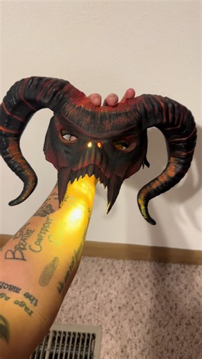 Creating a Balrog Mask for Cosplay
