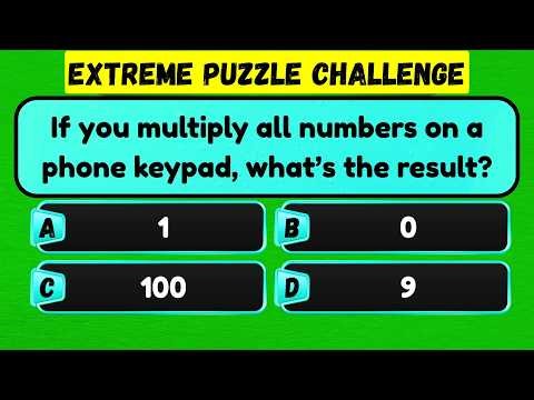 20 Super Tricky IQ Questions That Will Break Your Brain!🧠 Only 1% Can Solve These 20 IQ Questions!